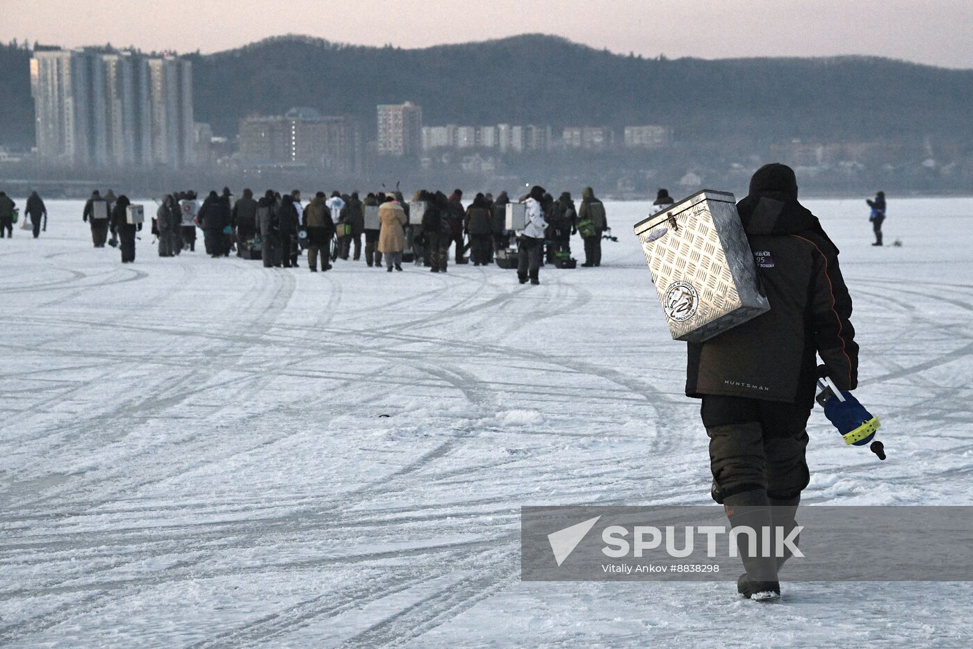 Russia Ice Fishing Festival