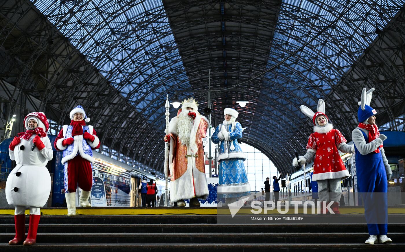 Russia New Year Season Father Frost