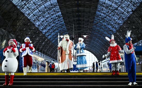 Russia New Year Season Father Frost