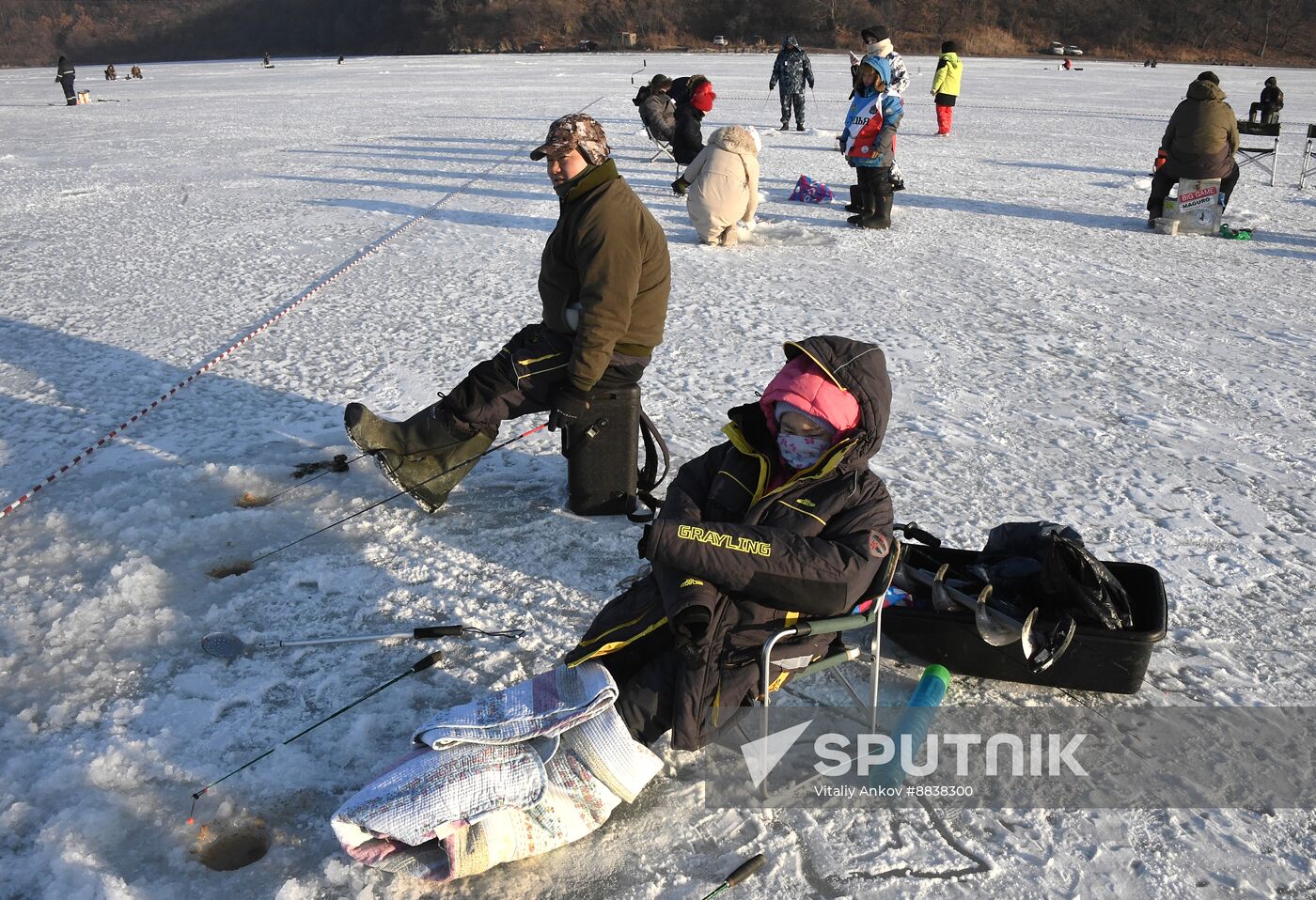 Russia Ice Fishing Festival