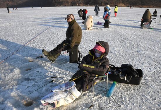 Russia Ice Fishing Festival