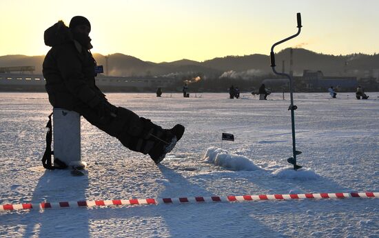 Russia Ice Fishing Festival