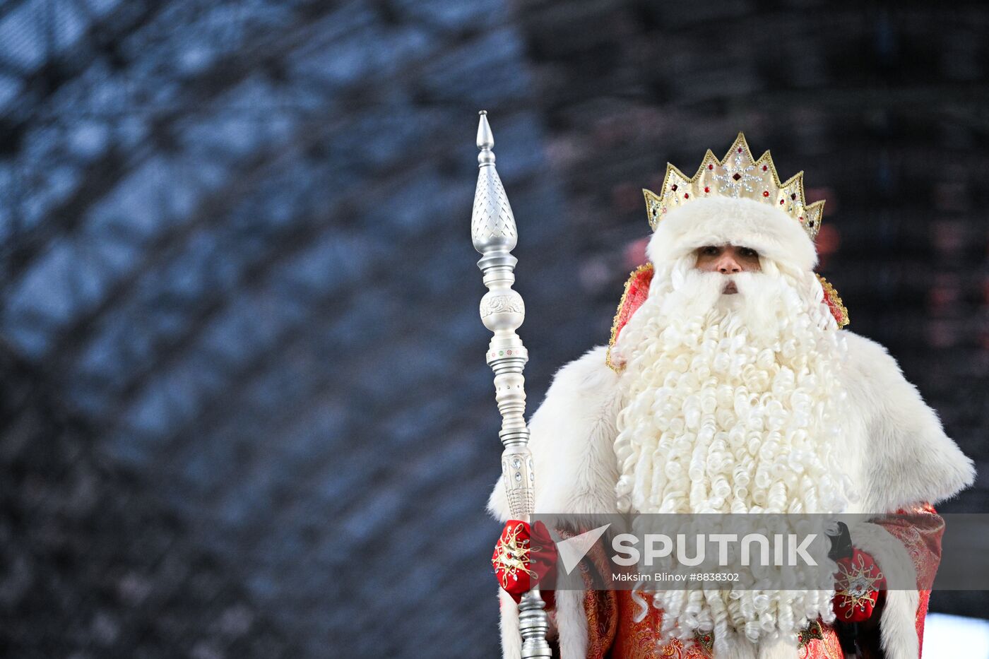 Russia New Year Season Father Frost