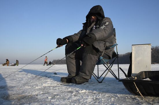 Russia Ice Fishing Festival