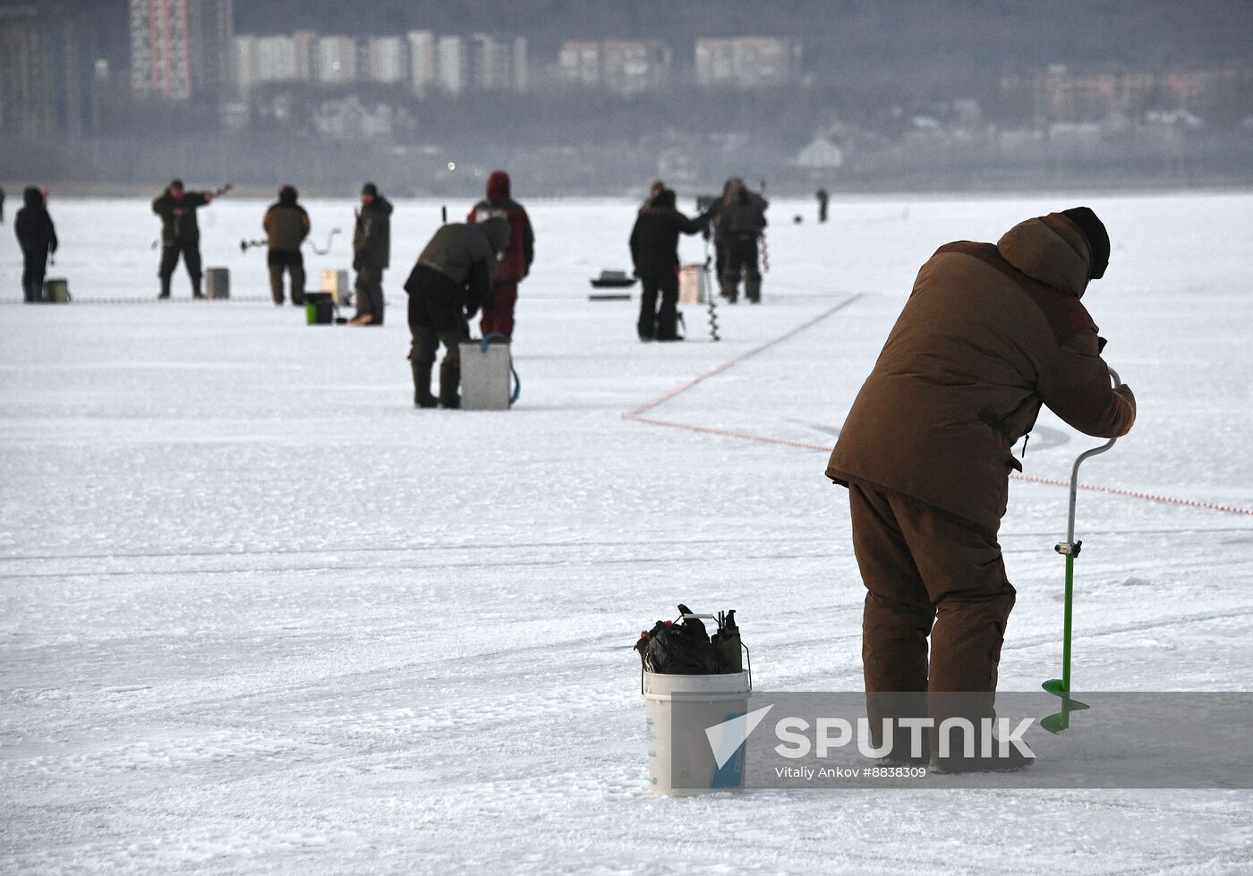 Russia Ice Fishing Festival