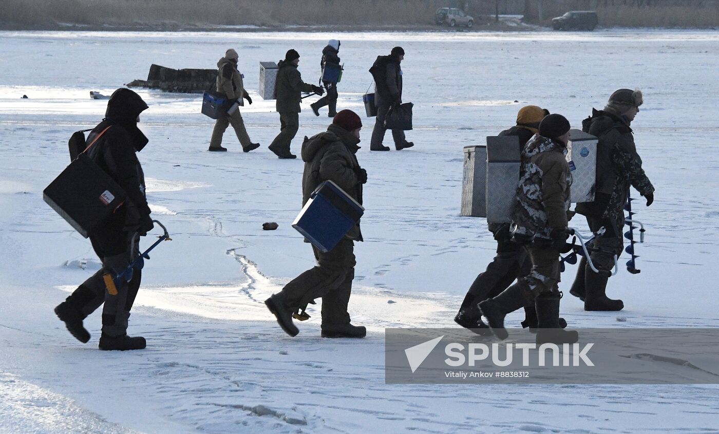 Russia Ice Fishing Festival