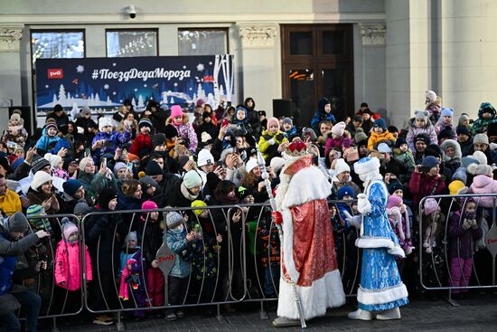 Russia New Year Season Father Frost