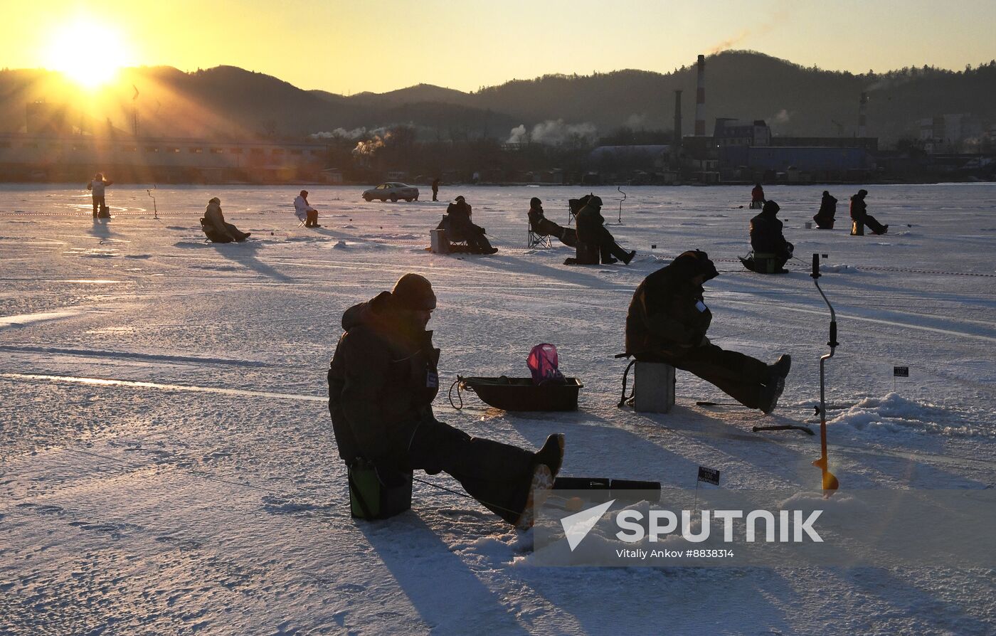 Russia Ice Fishing Festival