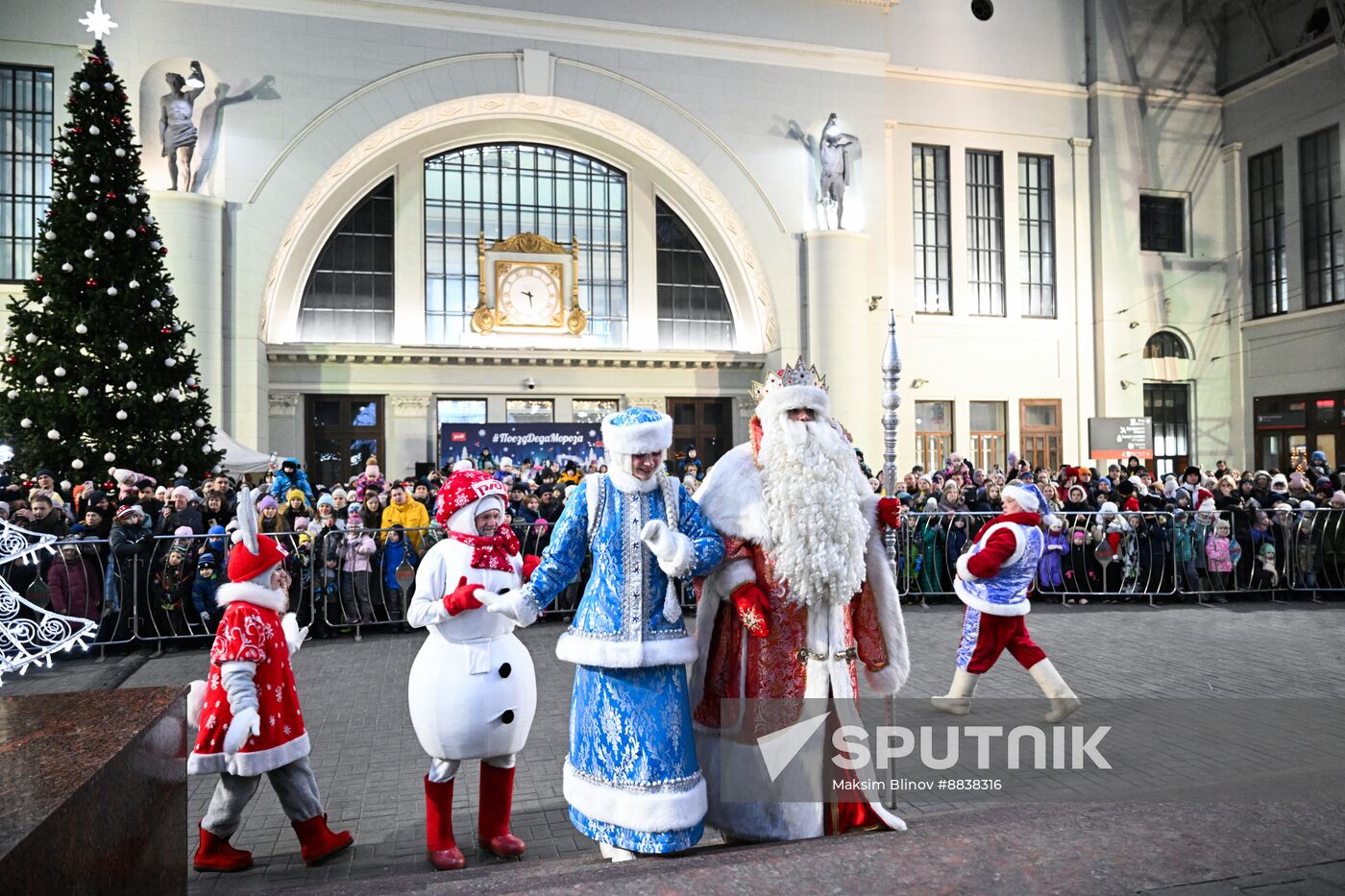 Russia New Year Season Father Frost