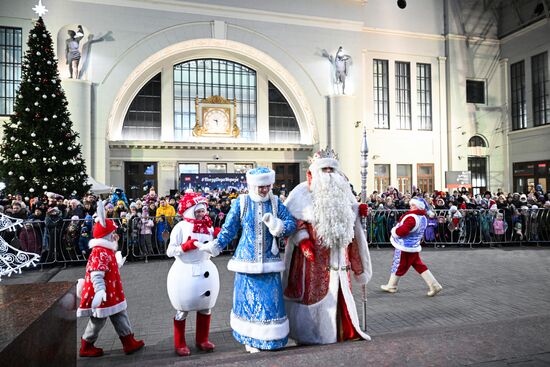 Russia New Year Season Father Frost