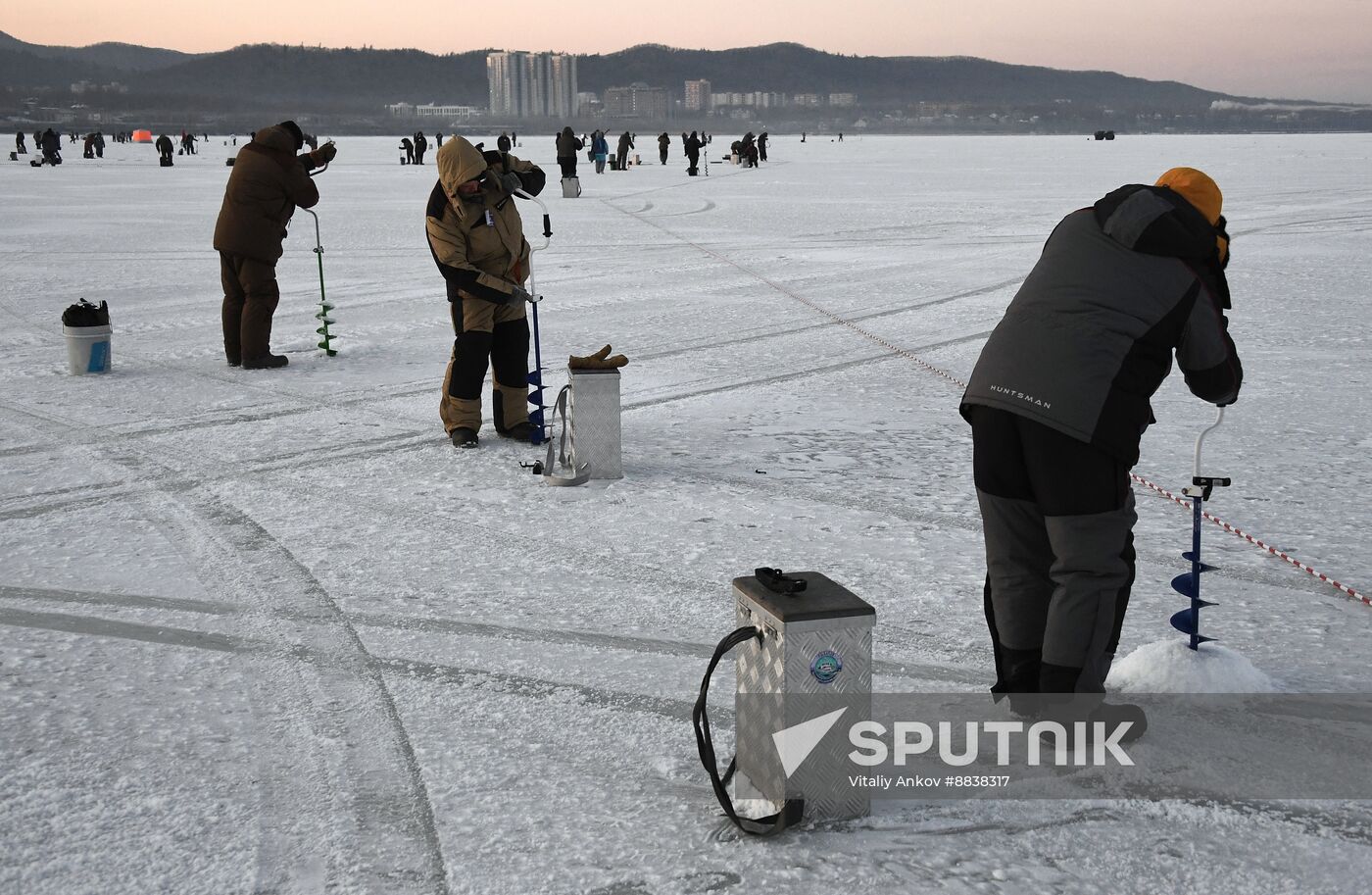 Russia Ice Fishing Festival