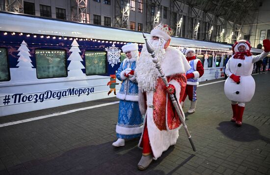 Russia New Year Season Father Frost