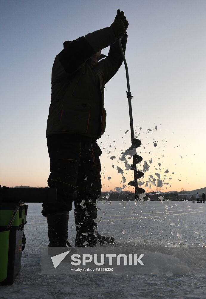 Russia Ice Fishing Festival