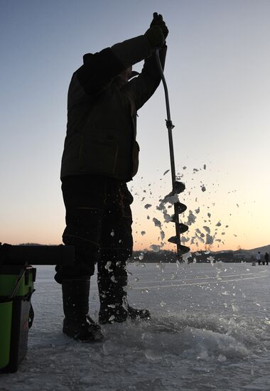 Russia Ice Fishing Festival