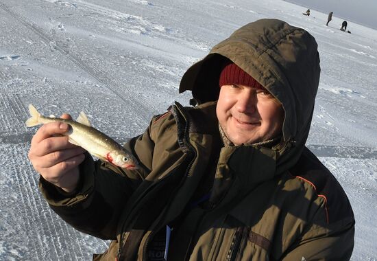 Russia Ice Fishing Festival