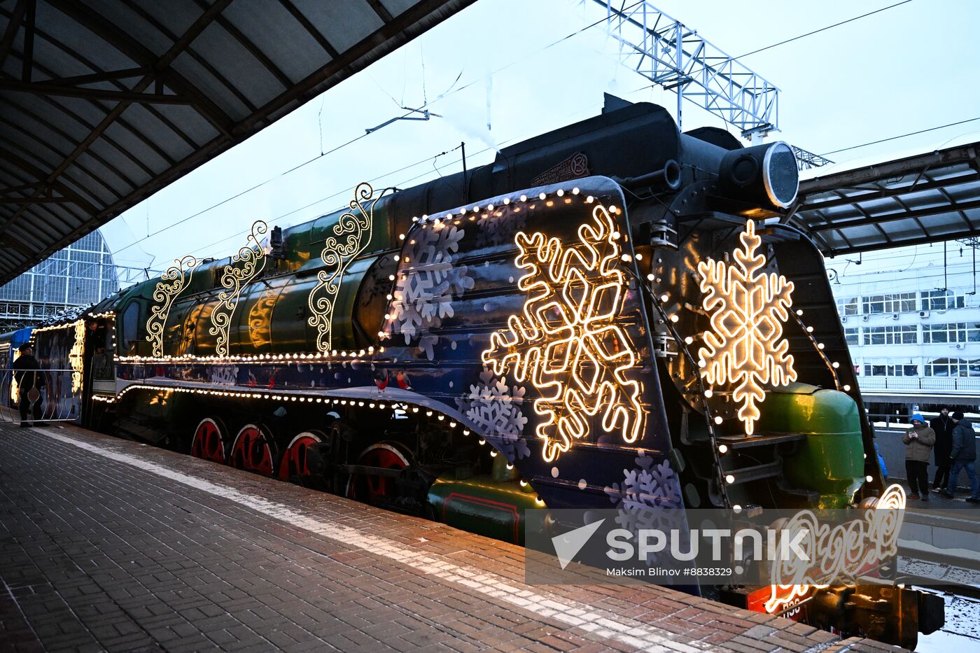 Russia New Year Season Father Frost