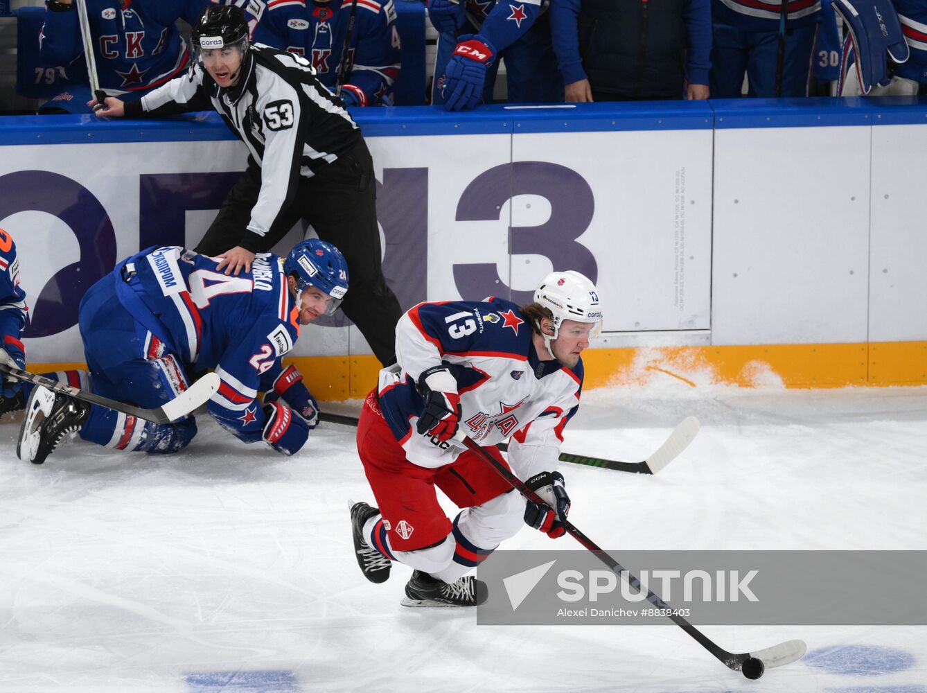 Russia Ice Hockey Kontinental League SKA - CSKA