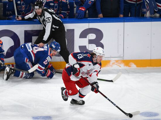 Russia Ice Hockey Kontinental League SKA - CSKA