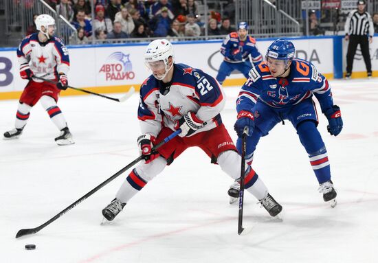 Russia Ice Hockey Kontinental League SKA - CSKA