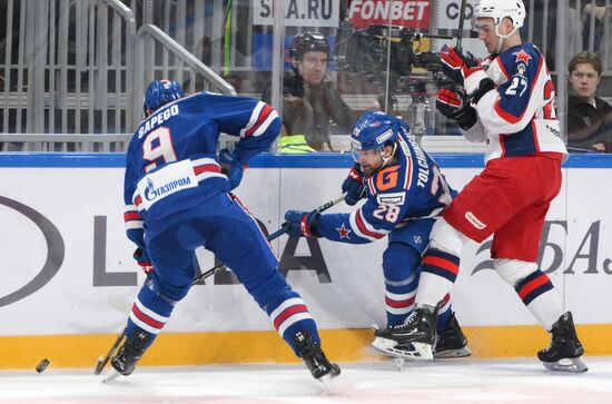 Russia Ice Hockey Kontinental League SKA - CSKA