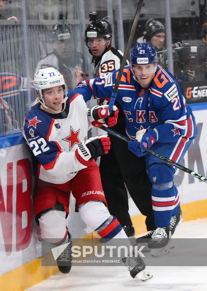 Russia Ice Hockey Kontinental League SKA - CSKA