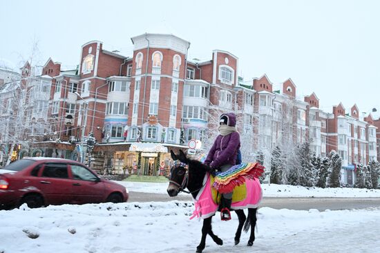 Russia New Year Season
