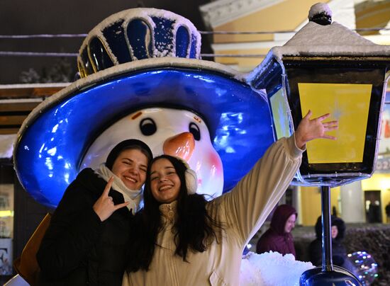 Russia New Year Season