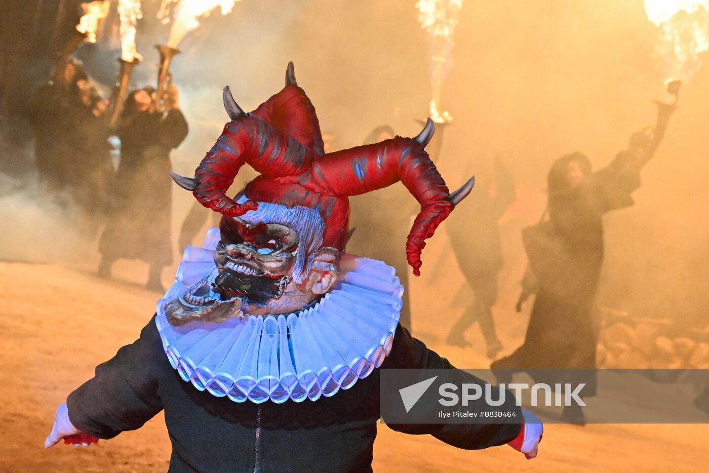 Russia New Year Season Bike Show