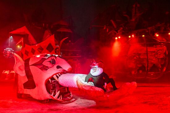 Russia New Year Season Bike Show