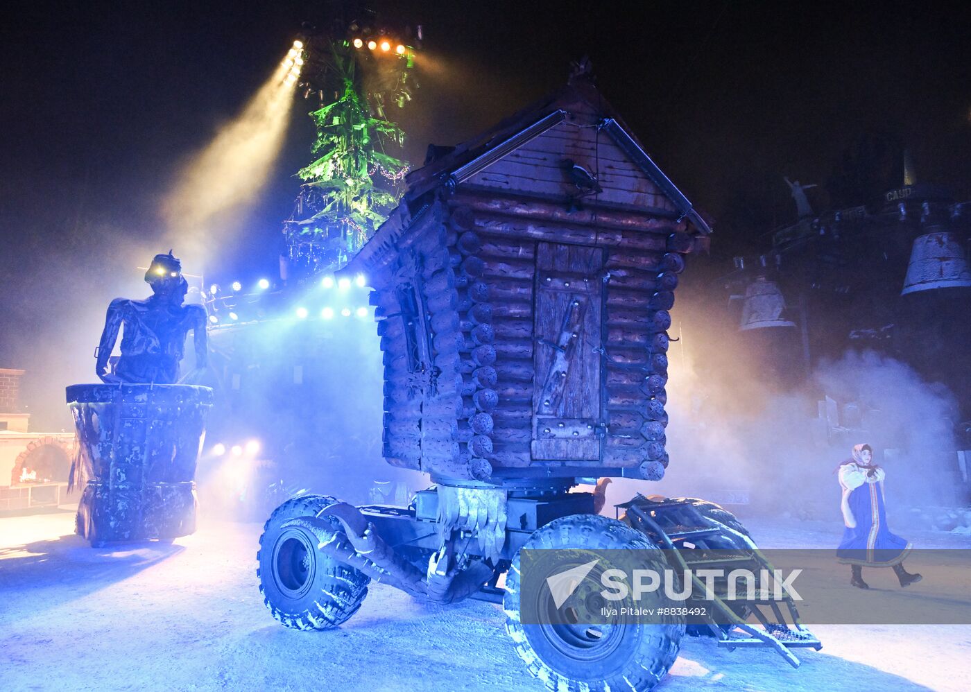 Russia New Year Season Bike Show