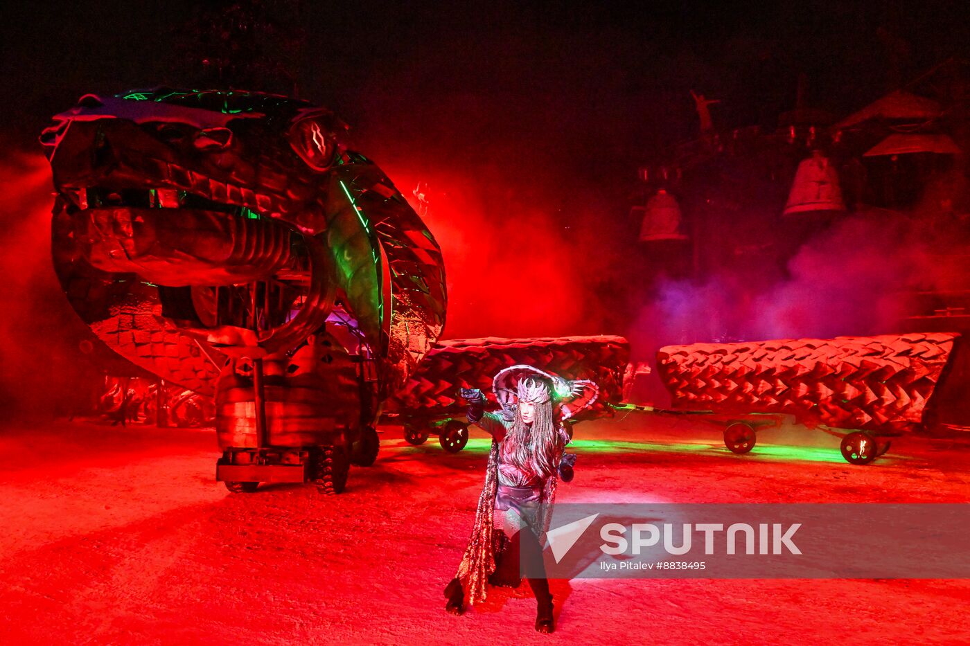 Russia New Year Season Bike Show