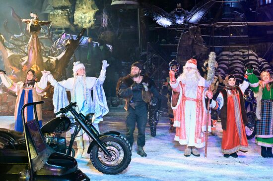 Russia New Year Season Bike Show