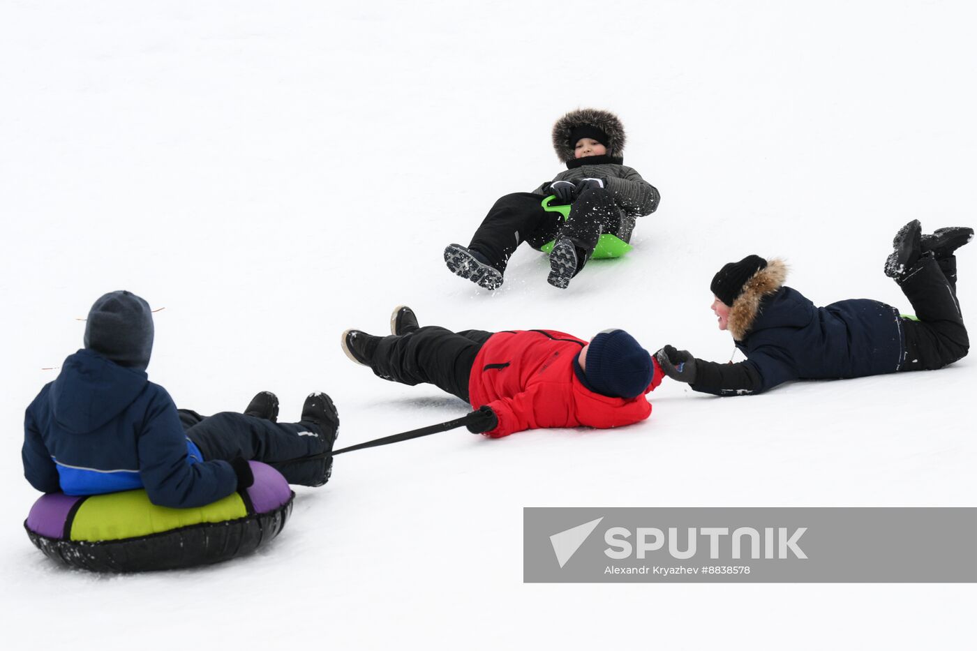 Russia New Year Season
