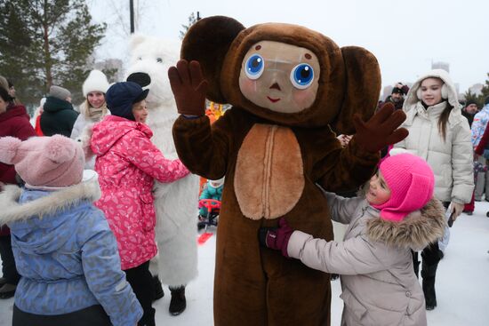 Russia New Year Season