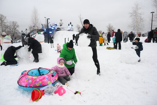 Russia New Year Season