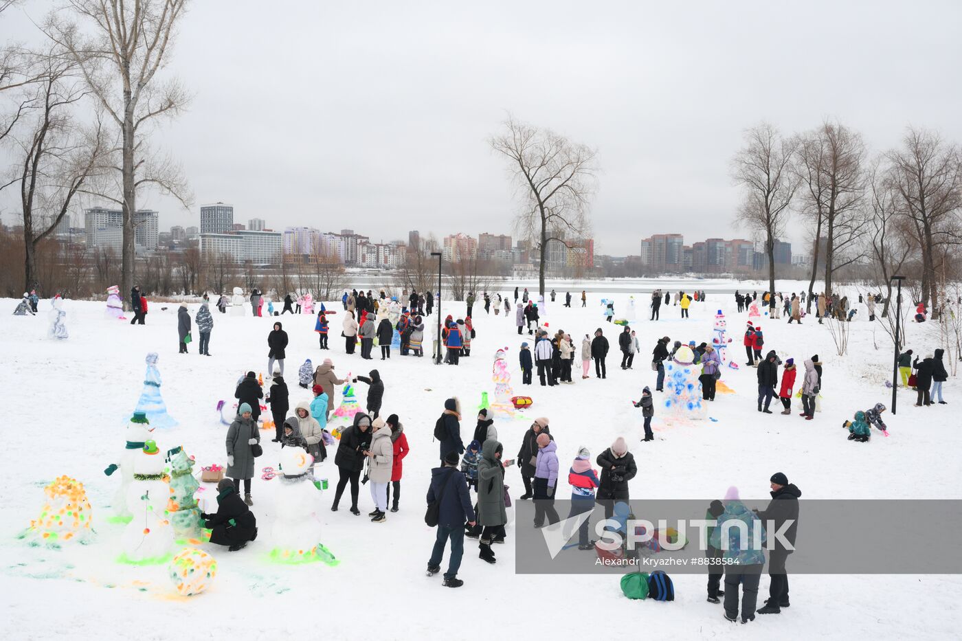 Russia New Year Season