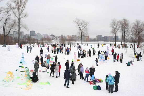 Russia New Year Season