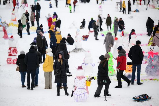 Russia New Year Season