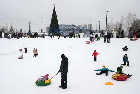 Russia New Year Season