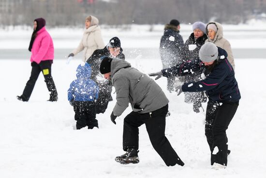 Russia New Year Season