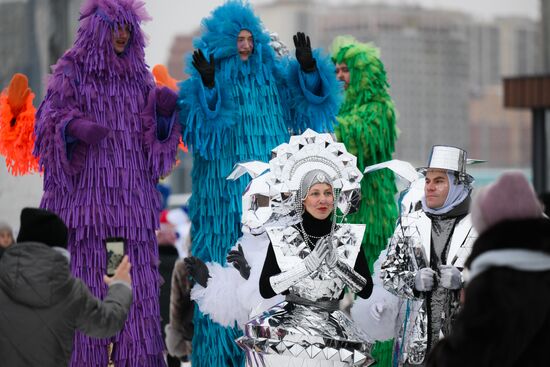 Russia New Year Season
