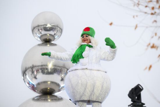 Russia New Year Season