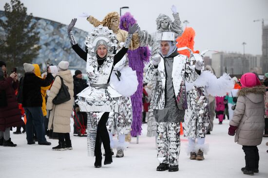 Russia New Year Season