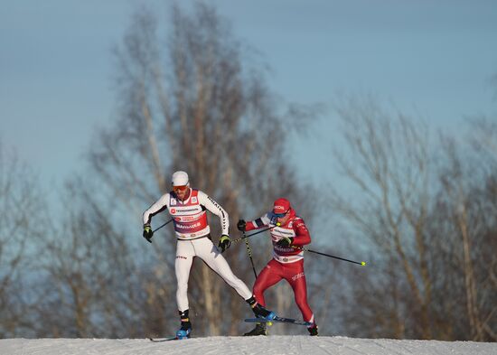 Russia Skiing Champions Race