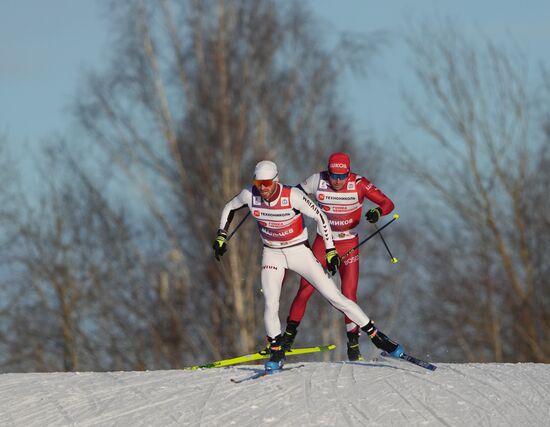 Russia Skiing Champions Race