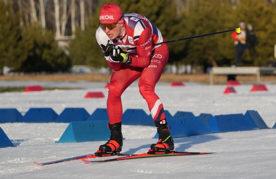 Russia Skiing Champions Race