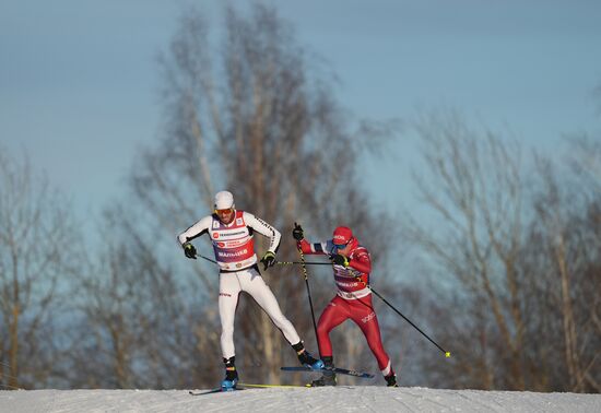 Russia Skiing Champions Race