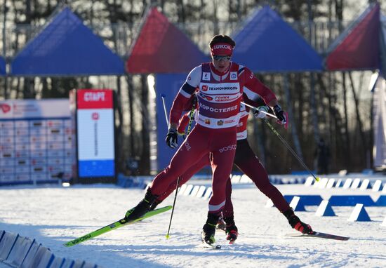 Russia Skiing Champions Race