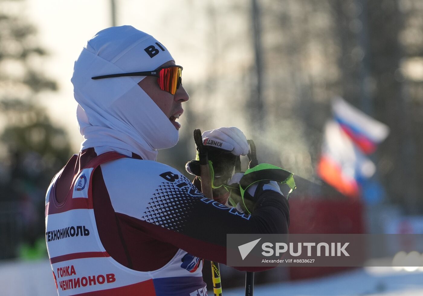 Russia Skiing Champions Race