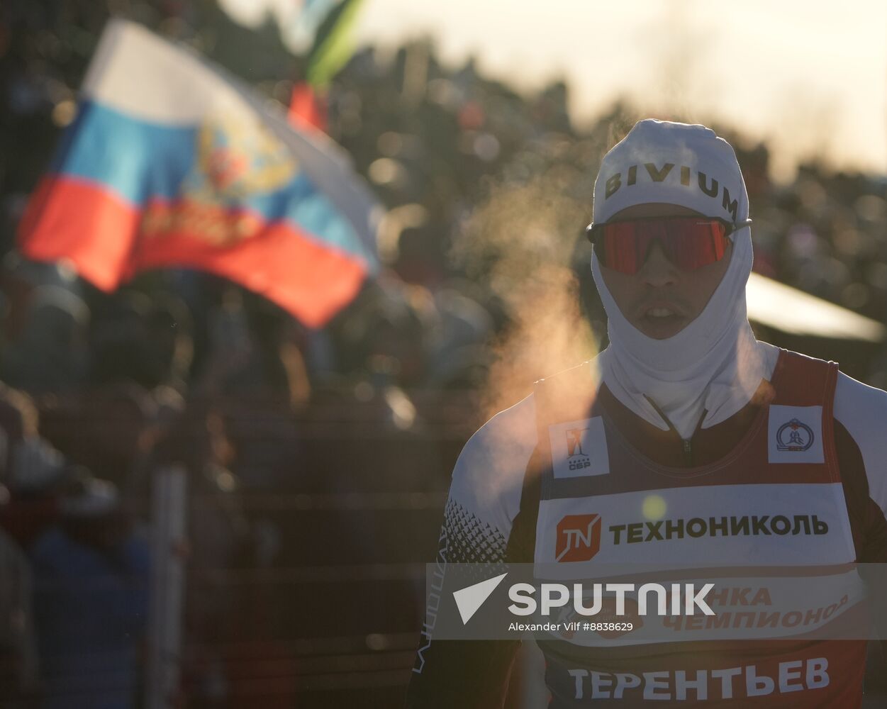 Russia Skiing Champions Race